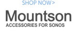 Mountson Sonos accessories on sale now at Audio Volt 