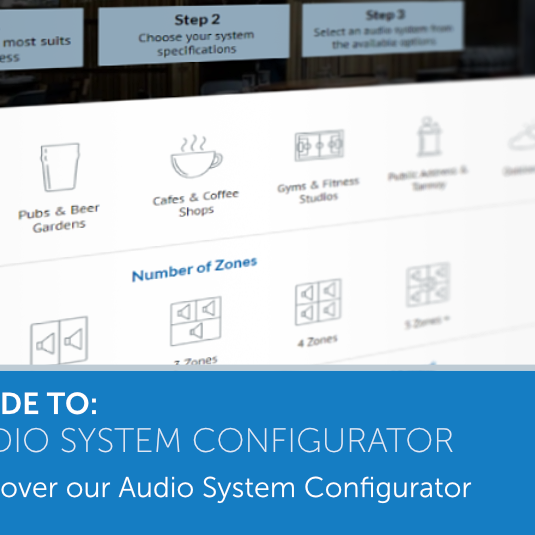 Audio Volt Configurator: Easily Find the Best Audio System for Your Business