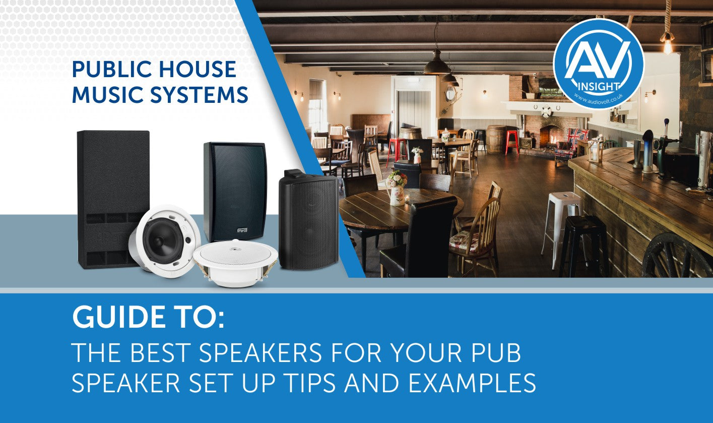 The Best Speakers for Pubs