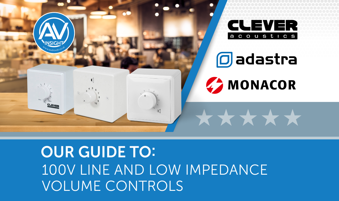 Advice on volume controls for 100V/low impedance speakers | Audio Volt