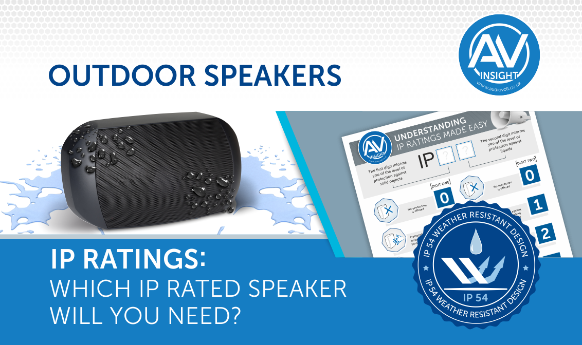 Understanding IP ratings and outdoor speakers
