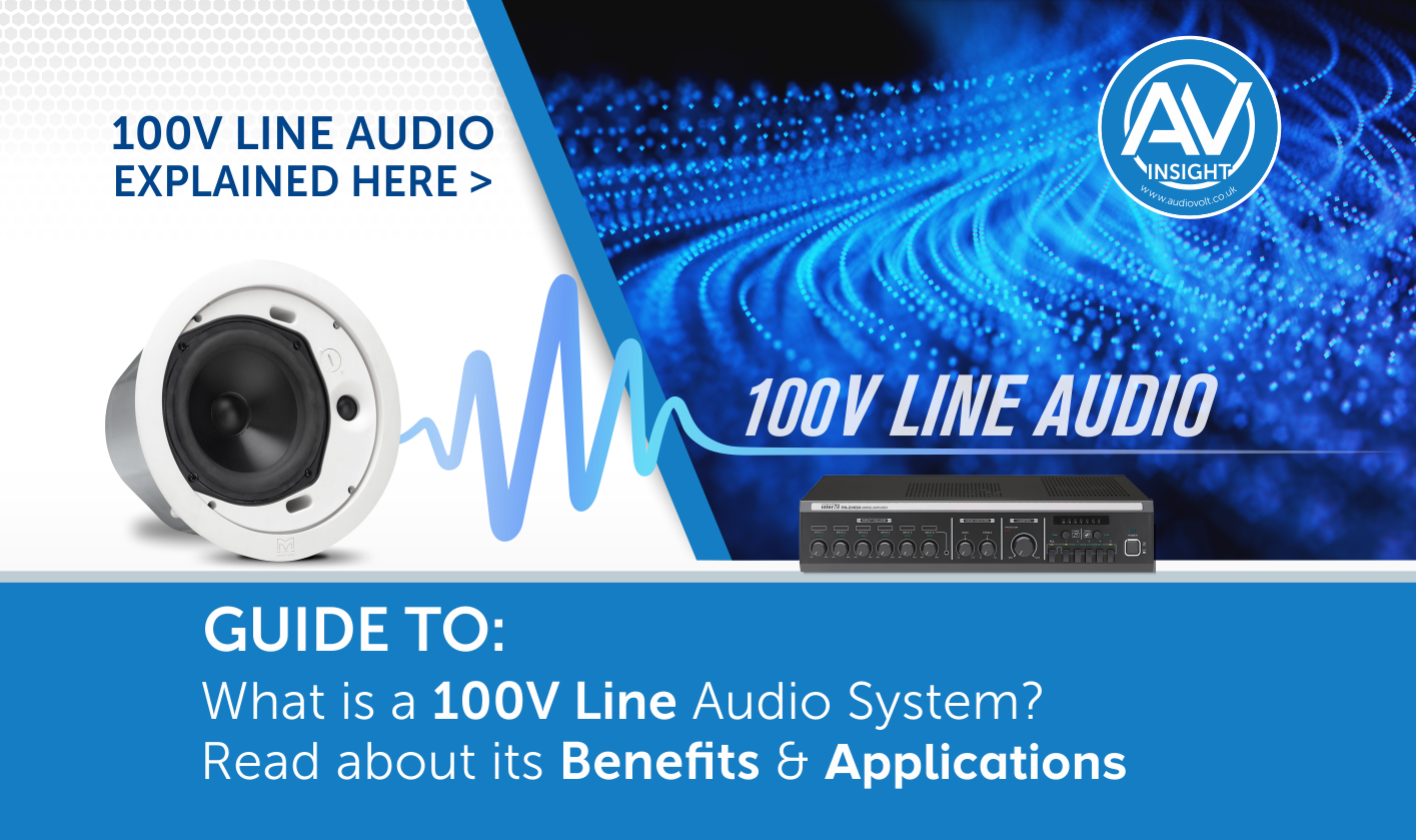 What is a 100V Line Audio System? Explained here