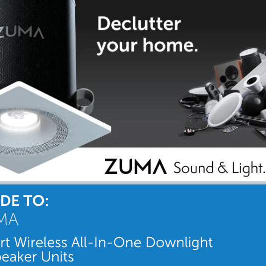 ZUMA - Smart Wireless All-In-One Downlight & Speaker Units