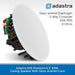 Adastra KV6 Premium 6.5" 60W Ceiling Speaker With Glass-Aramid Cone