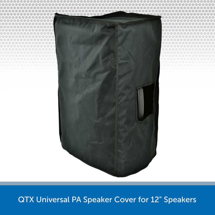 QTX Universal PA Speaker Cover for 12" Speakers