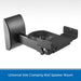 Universal Side Clamping Wall Speaker Mount