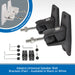 Adastra Universal Speaker Wall Brackets (Pair) - Available in Black or White