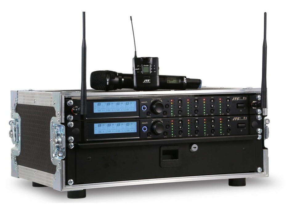JTS R-4 Quad 4-Channel Wireless UHF Microphone Receiver