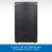 Citronic CAB-8 8" 150W Passive PA Speaker, 8 Ohms - Black