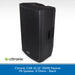 Citronic CAB-15 15" 350W Passive PA Speaker, 8 Ohms - Black