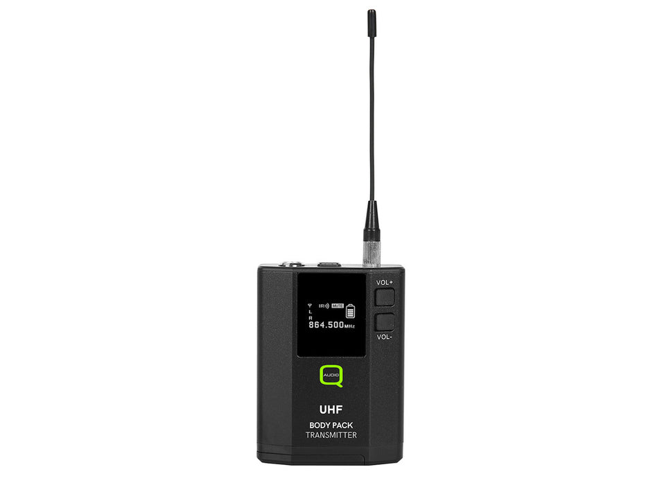 Q-Audio QWM 1970 BP Kit UHF Beltpack Transmitter for QWM 1970 System