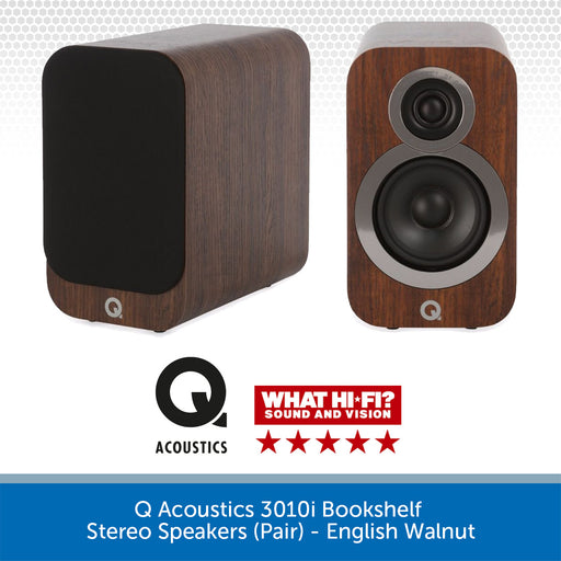 Q Acoustics 3010i Bookshelf Stereo Speakers (Pair)