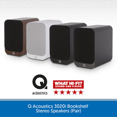 Q Acoustics 3020i Bookshelf Stereo Speakers (Pair)