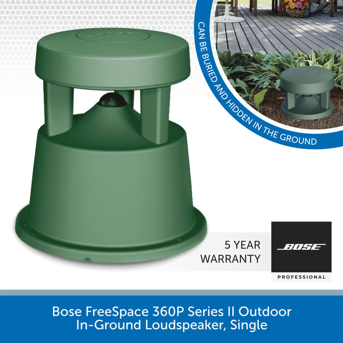 Bose FreeSpace 360P Series II Outdoor In-Ground Loudspeaker, Single