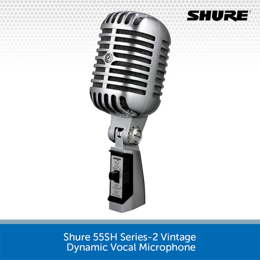 Shure 55SH Series-2 Vintage Dynamic Vocal Microphone