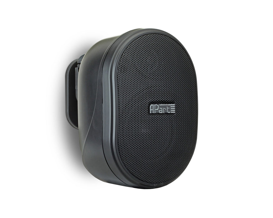 Apart OVO3T-BL & OVO3T-W 3" Compact Wall Mount Speaker (100V & 16 Ohm) Black/White