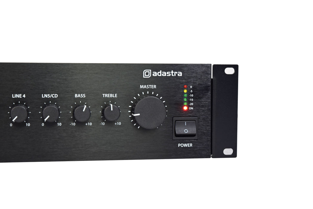 Adastra RMC120D 120W Mixer Amplifier With CD Player, DAB+, Bluetooth & MP3