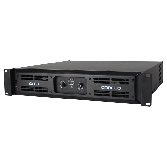 Zenith CD8000 Power Amplifier 8000W RMS 2 Ohms