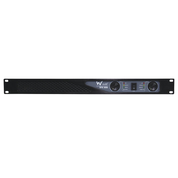 W-Audio TPX 650 Stereo Power Amplifier 2 x 325W,  4-8 Ohms