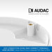 AUDAC NELO706V - Surface Mount 6.5 inch Loudspeaker with Built-In Volume Control