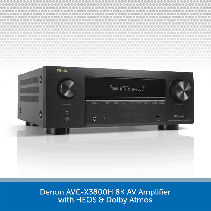 Amplificador Denon AVR-X3800H