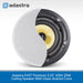 Adastra KV5T Premium 5.25" 100V 20W Ceiling Speaker With Glass-Aramid Cone