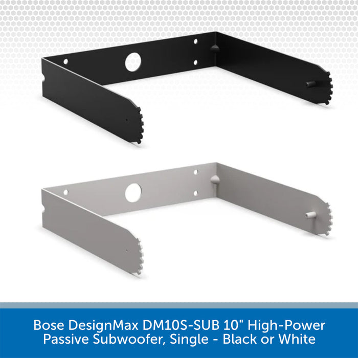 Bose DesignMax DM10S-SUB 10" High-Power Passive Subwoofer Brackets