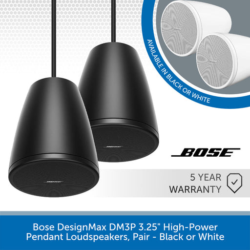 Bose DesignMax DM3P 3.25" High-Power Pendant Loudspeakers