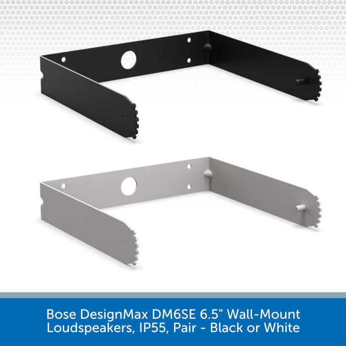 Bose DesignMax DM6SE 6.5" Wall-Mount Loudspeakers Brackets