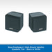 Bose FreeSpace 3 Wall-Mount Satellite Speakers, Pair Black