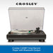 Crosley C100BT Vinyl Record Player with Bluetooth Output