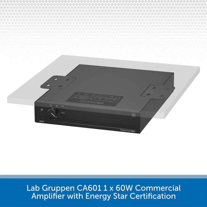 Lab Gruppen CA601 1 x 60W Commercial Amplifier with Energy Star Certification