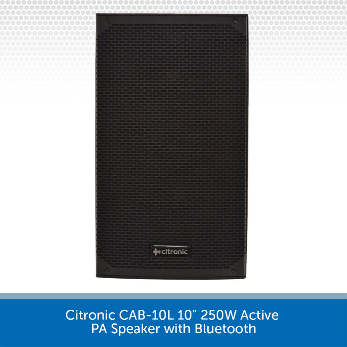 Citronic CAB-10L PA Speaker with Bluetooth