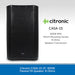 Citronic Complete PA System Package, 15" 400W Speakers, Powered Mixer, Stands & Cables