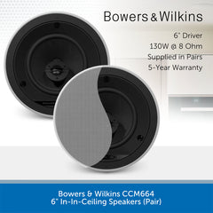 Bowers & Wilkins CCM664 600 Series 6