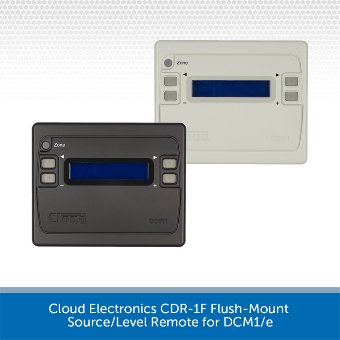 Cloud Electronics CDR-1 Surface Mount Source/Level Remote for DCM1/DCM1e
