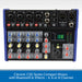 Citronic CSD Series Compact Mixers with Bluetooth & Effects - 4, 6 or 8 Channel