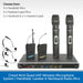 Chord NU4 Quad UHF Wireless Microphone System | Handheld, Lavalier & Neckband Radio Mics