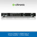 Citronic H1600 2 x 650W Class-H Power Amplifier - 2 Ohms Stable
