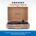 Crosley Cruiser Deluxe CR8005D, Portable Record Player 3-Speed Turntable & 2 Way Bluetooth