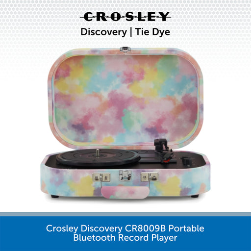 Crosley Discovery CR8009B Portable Bluetooth Record Player
