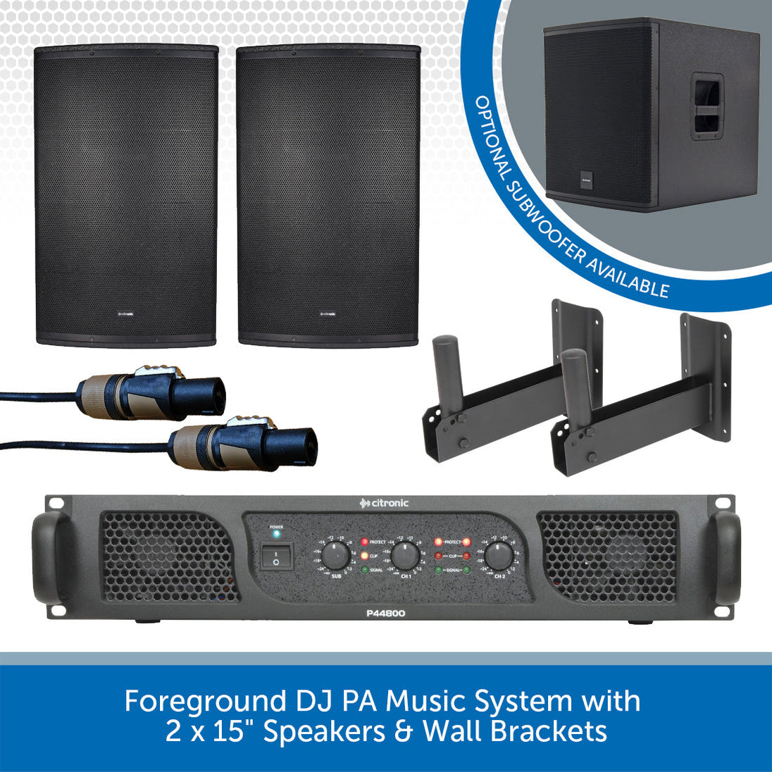 Portable Active PA Systems with Microphones | Audio Volt