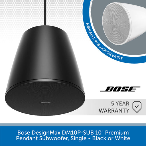 Bose DesignMax DM10P-SUB 10" Premium Pendant Subwoofer Main