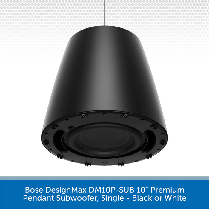 Bose DesignMax DM10P-SUB 10" Premium Pendant Subwoofer Under