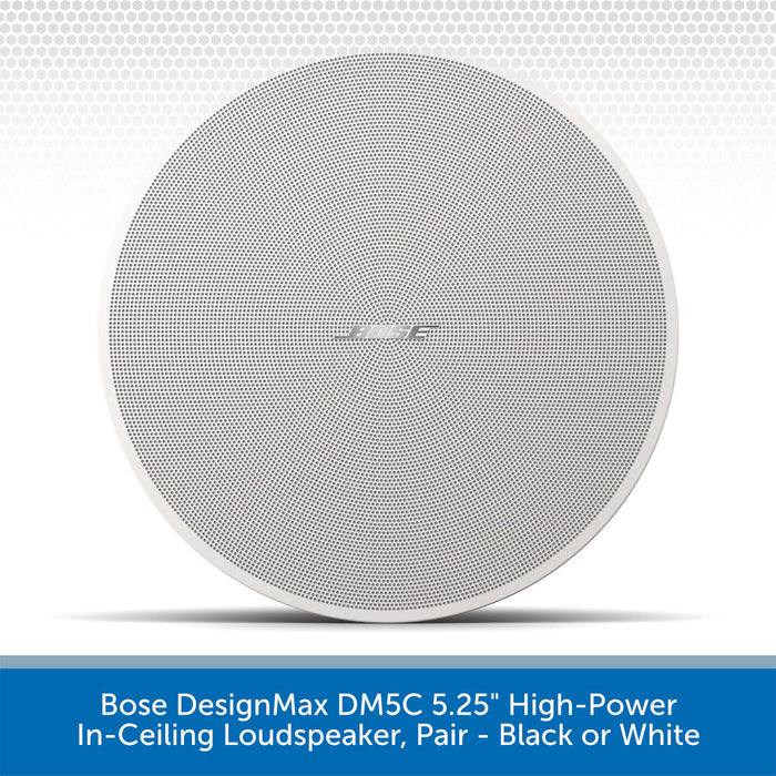 Bose DesignMax DM5C 5.25" In-Ceiling Loudspeaker White