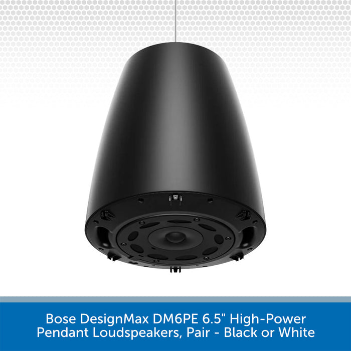 Bose DesignMax DM6PE 6.5" High-Power Pendant Loudspeakers, Pair Under