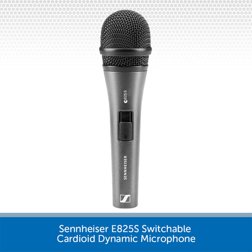 Sennheiser E825S Switchable Cardioid Dynamic Microphone