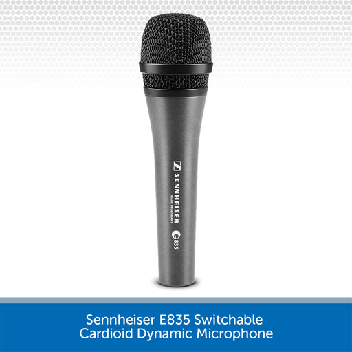 Sennheiser E835 Cardioid Dynamic Handheld Microphone