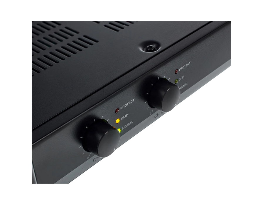 AUDAC EPA152 - 2 x 150W Dual Class-D Power Amplifier, Low Impedance 4Ω / 8Ω