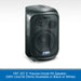 FBT J5T 5" Passive Install PA Speaker, 100V Line/16 Ohms (Available in Black or White)